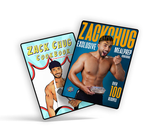 ZACK CHUG ULTIMATE COOKBOOK BUNDLE